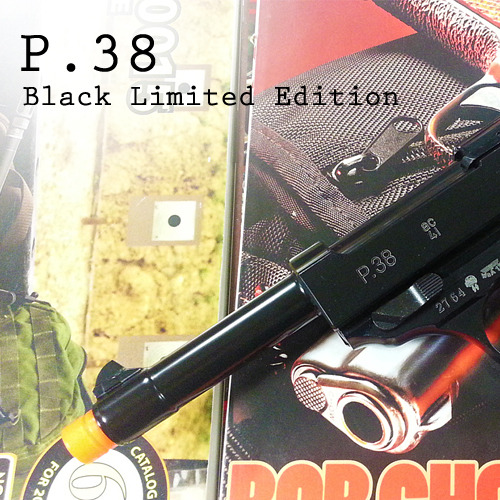 [WE] P38 GBB Black Edition(일반케이스)