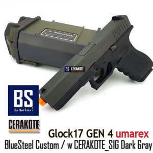 [BS] Glock17 Gen4 블루스틸 세라코트 커스텀_UMAREX,VFC